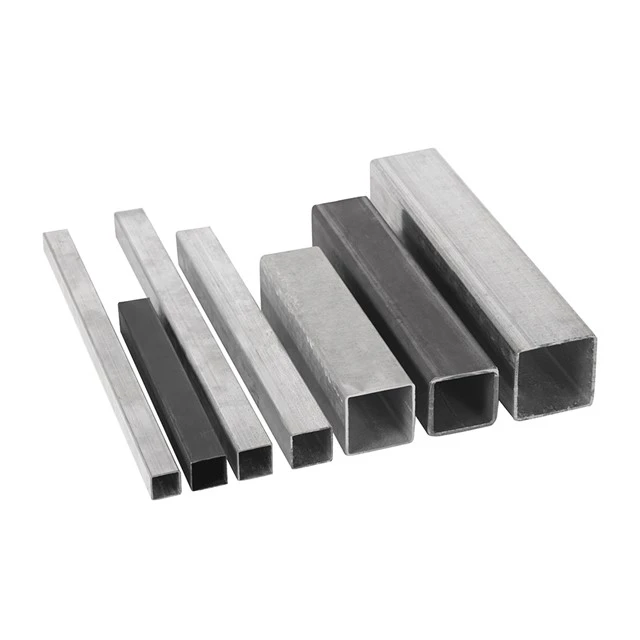 Galvanized Kav Hollow Tshooj Hlau Yeeb Nkab Welded Square Yeeb Nkab