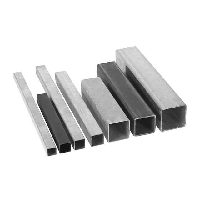 GI Square&Lub Teeb Pom Welded Hlau Kav Thiab Hlau Hlab Dub
