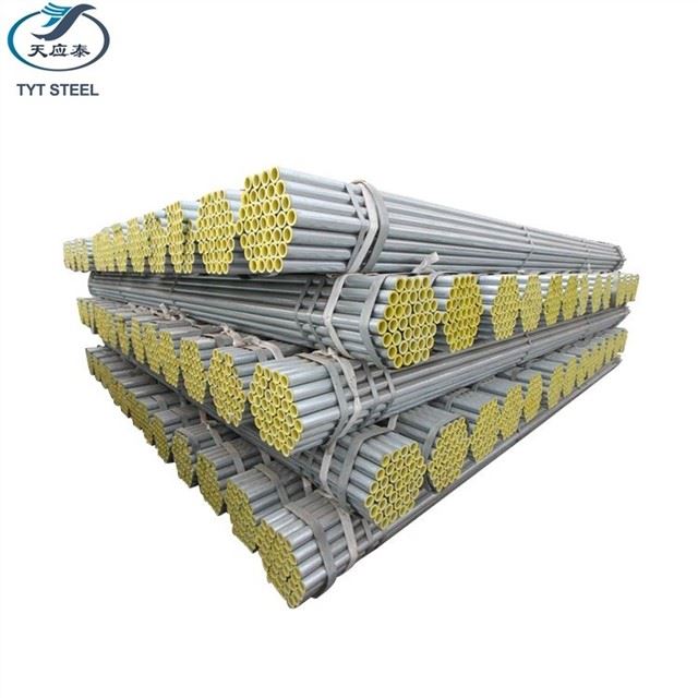 Kub Dipped Galvanized ASTM A53 Steel Yeeb Nkab