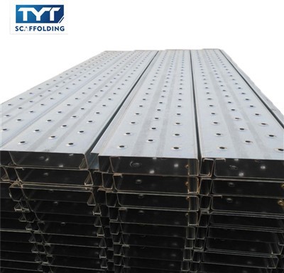 Galvanized Steel Plank Rau Scaffolding Teeb